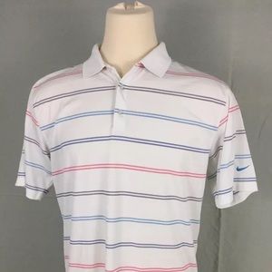 Nike Dri Fit Golf Shirt Mens Size Large
